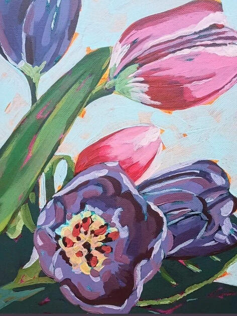 Bold Tulips (SOLD)